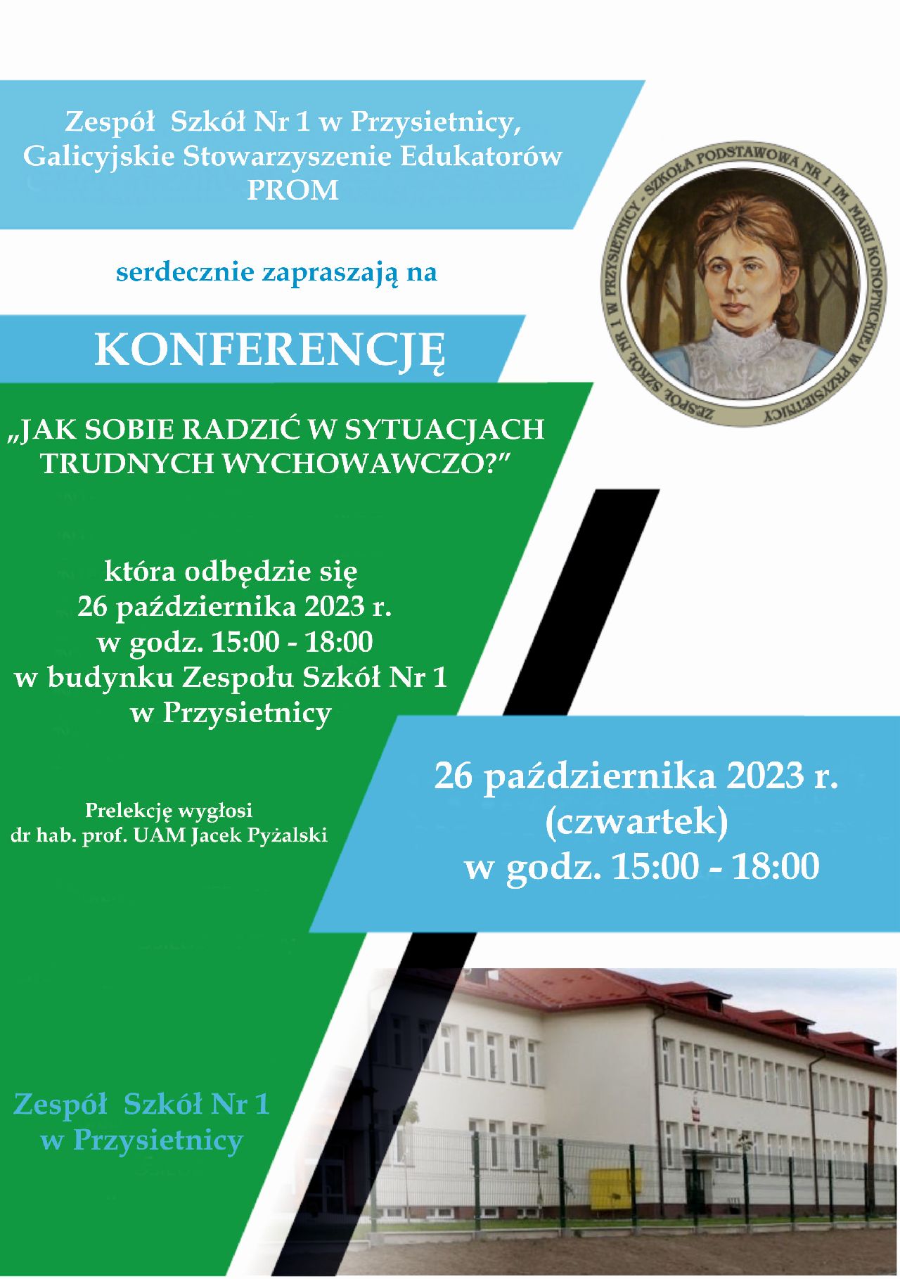 Plakat ZS1 Przysietnica